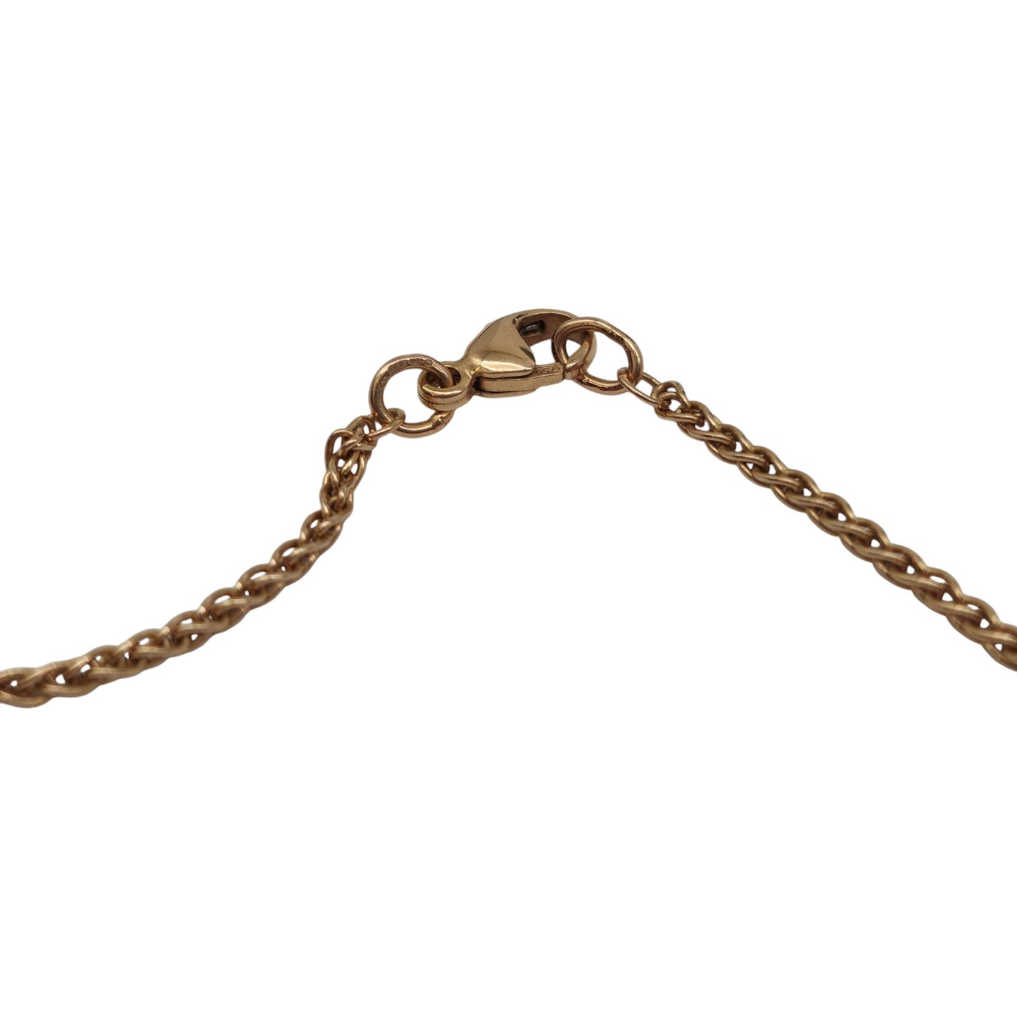 18ct 750 Rose Gold Spiga Chain L 40.7 cm 5.2 g.