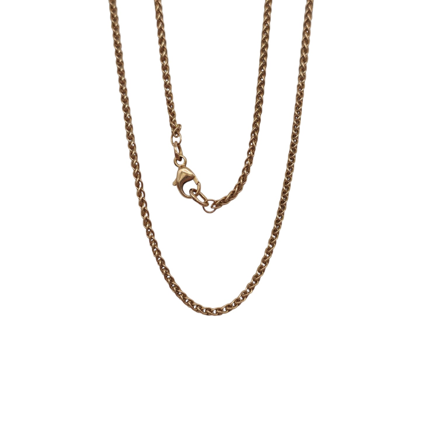 18ct 750 Rose Gold Spiga Chain L 40.7 cm 5.2 g.