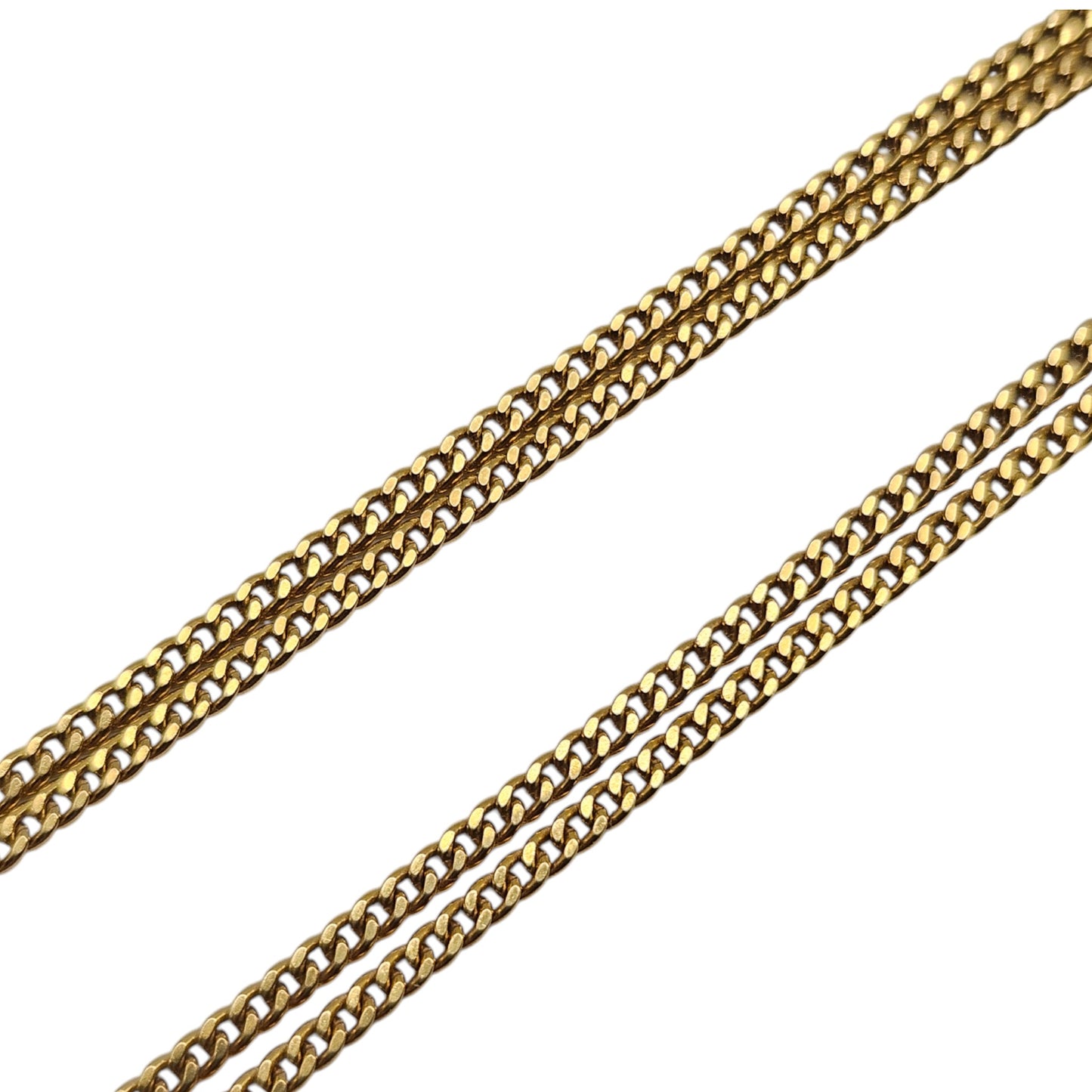 18ct 750 Yellow Gold Fine Link Chain L 50.4 cm 4.6 g.