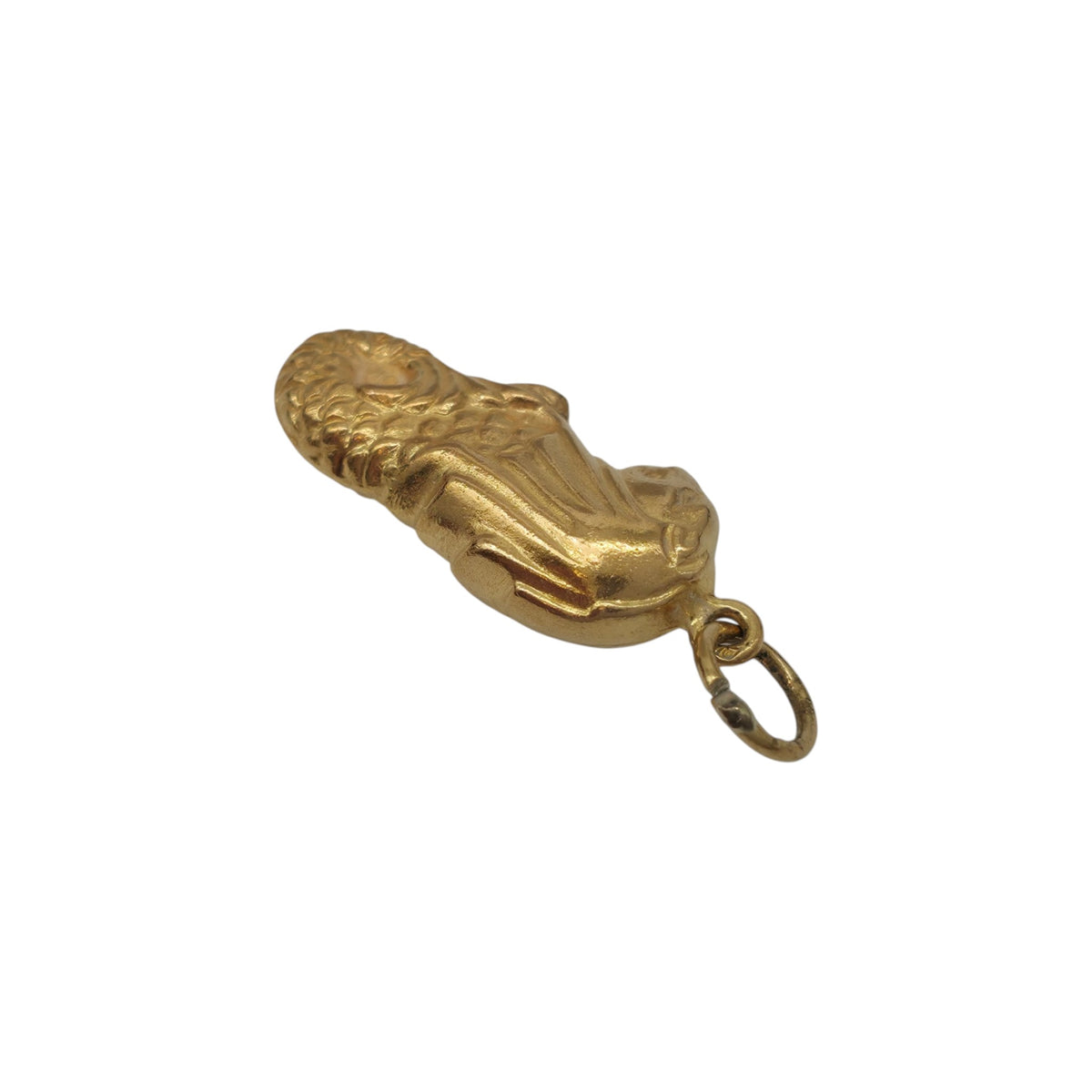 22ct 916 Yellow Gold Merlion Charm L 2.1 cm 2.6 g.