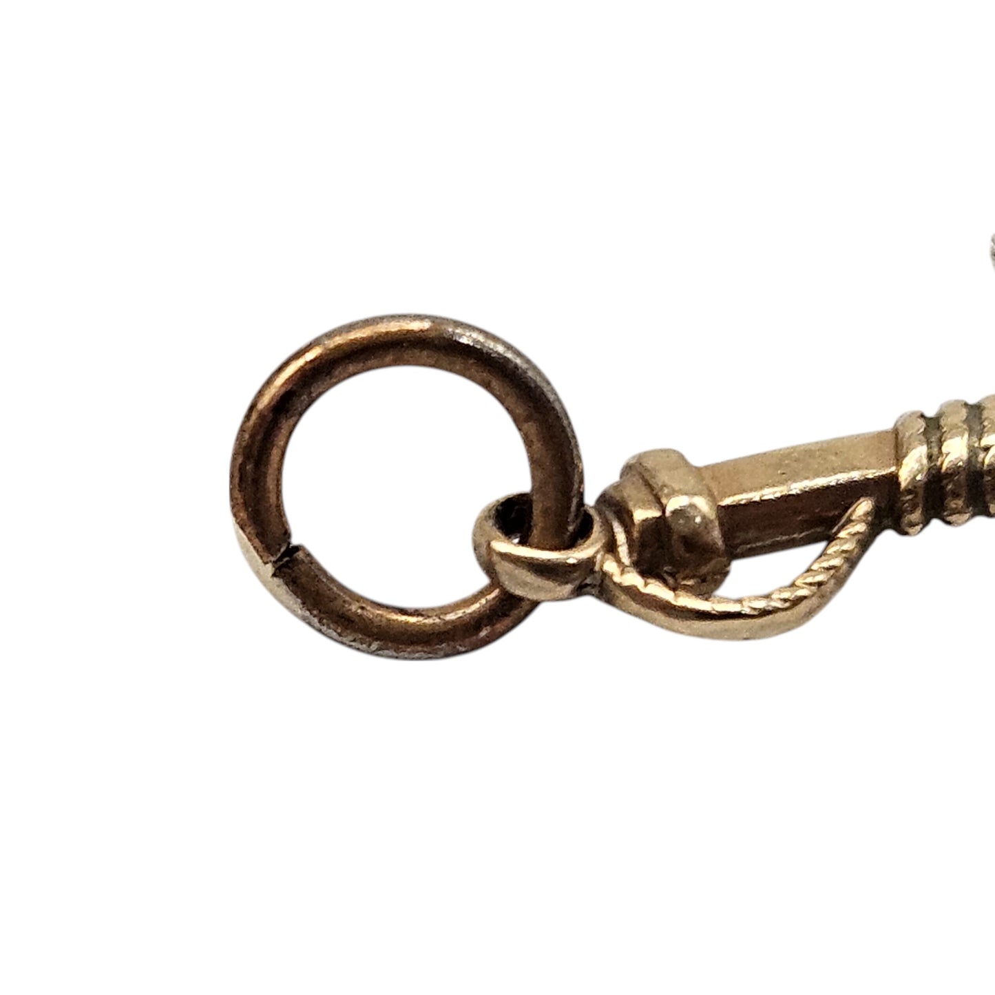 9ct Yellow Gold Anchor Charm c.1960's L 1.5 cm 0.5 g.