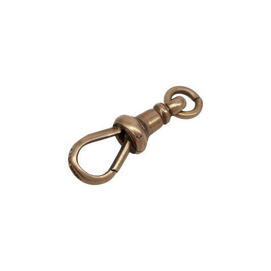 Antique 9ct 375 Rose Gold Dog Clip c.1900 L 2.1 cm 2.2 g.