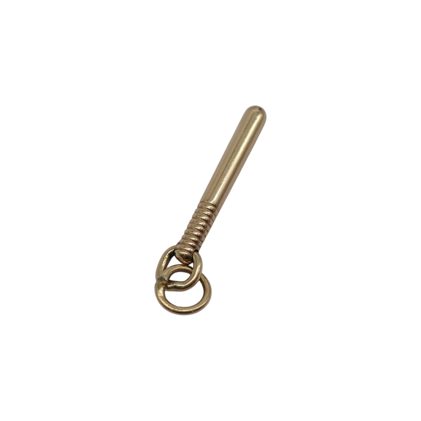 9ct Yellow Gold Baton Charm L 2.2 cm 1.2 g.