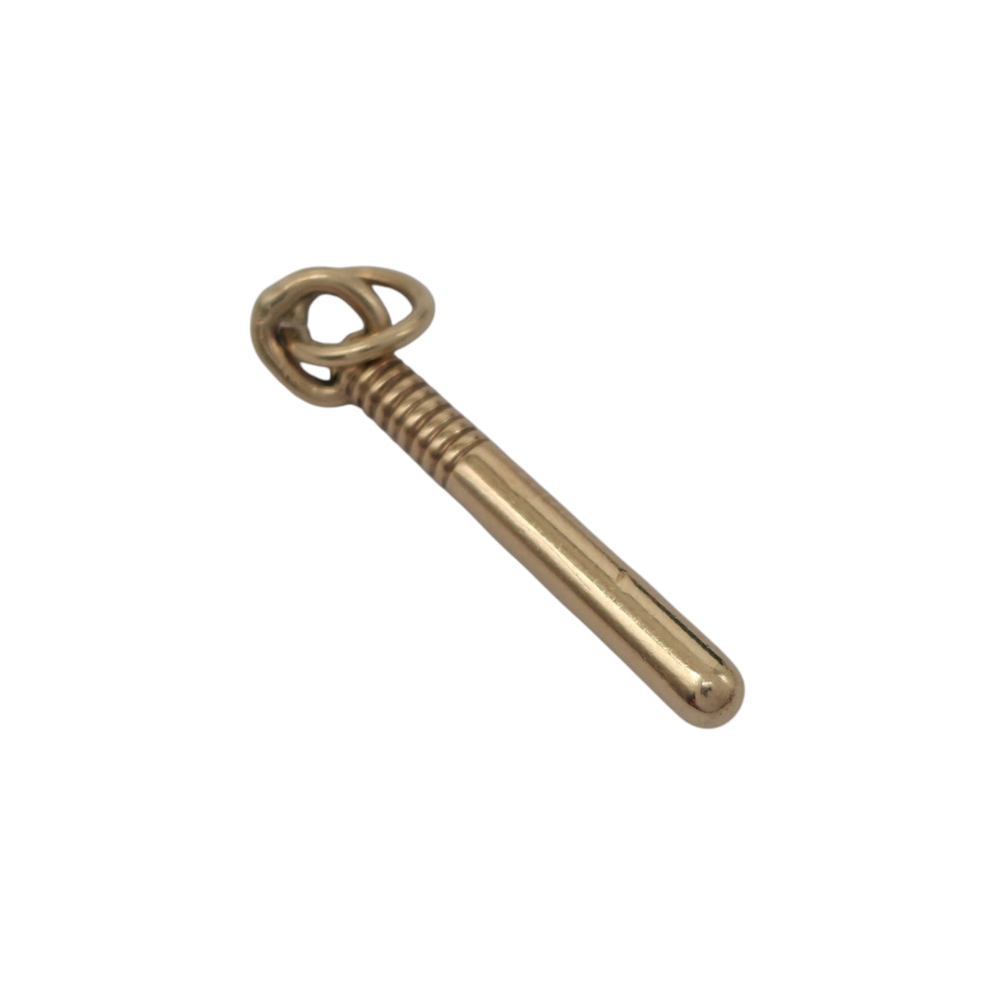9ct Yellow Gold Baton Charm L 2.2 cm 1.2 g.