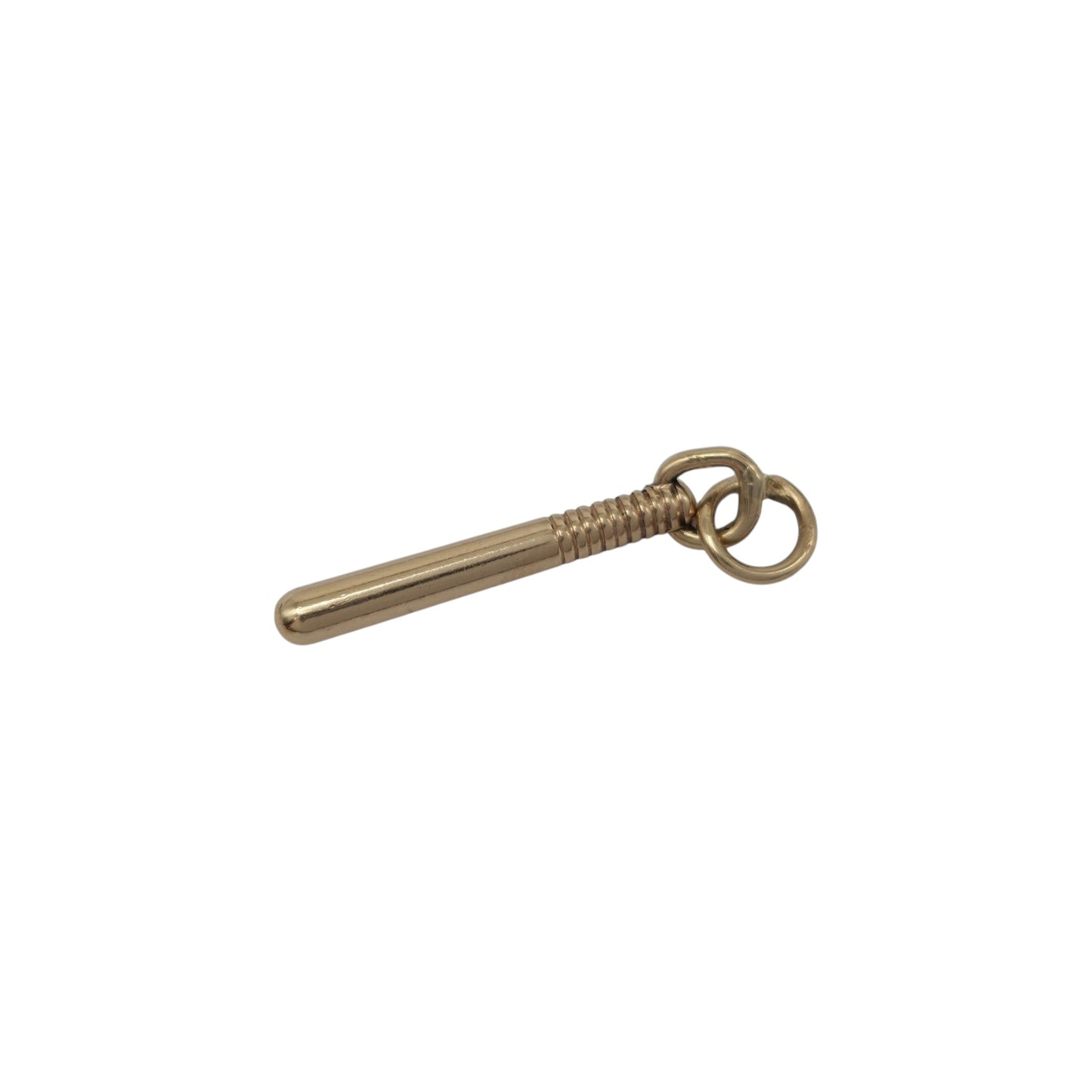 9ct Yellow Gold Baton Charm L 2.2 cm 1.2 g.