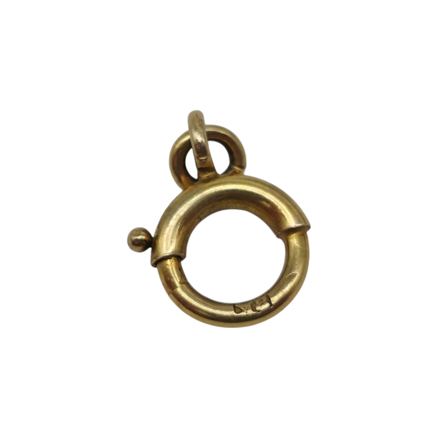 9Kイエローゴールド 留め金具 L 1.1 cm 0.4 g