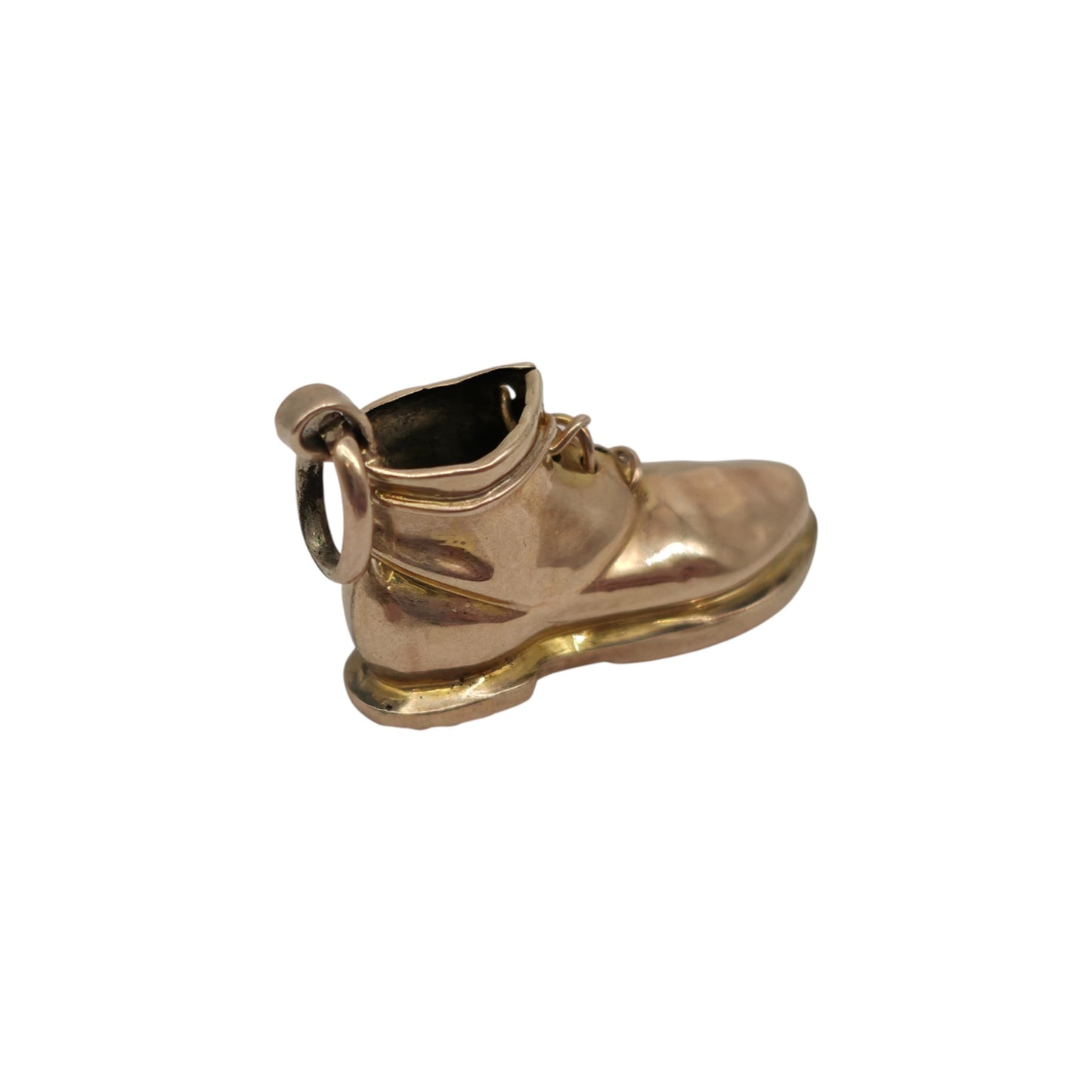 Antique 9ct Yellow Gold Boot Charm c.1900 L 1.8 cm 1.1 g.
