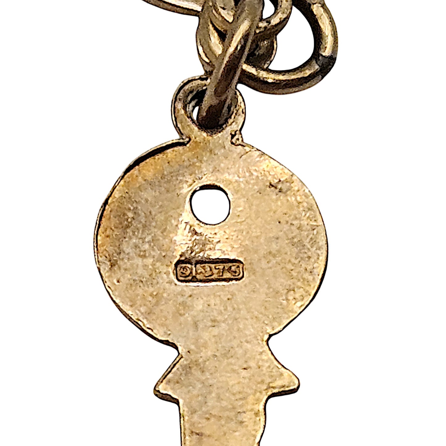 9ct 375 Yellow Gold Bundle Of Keys Charm 1959 L 1.6 cm 1.3 g.