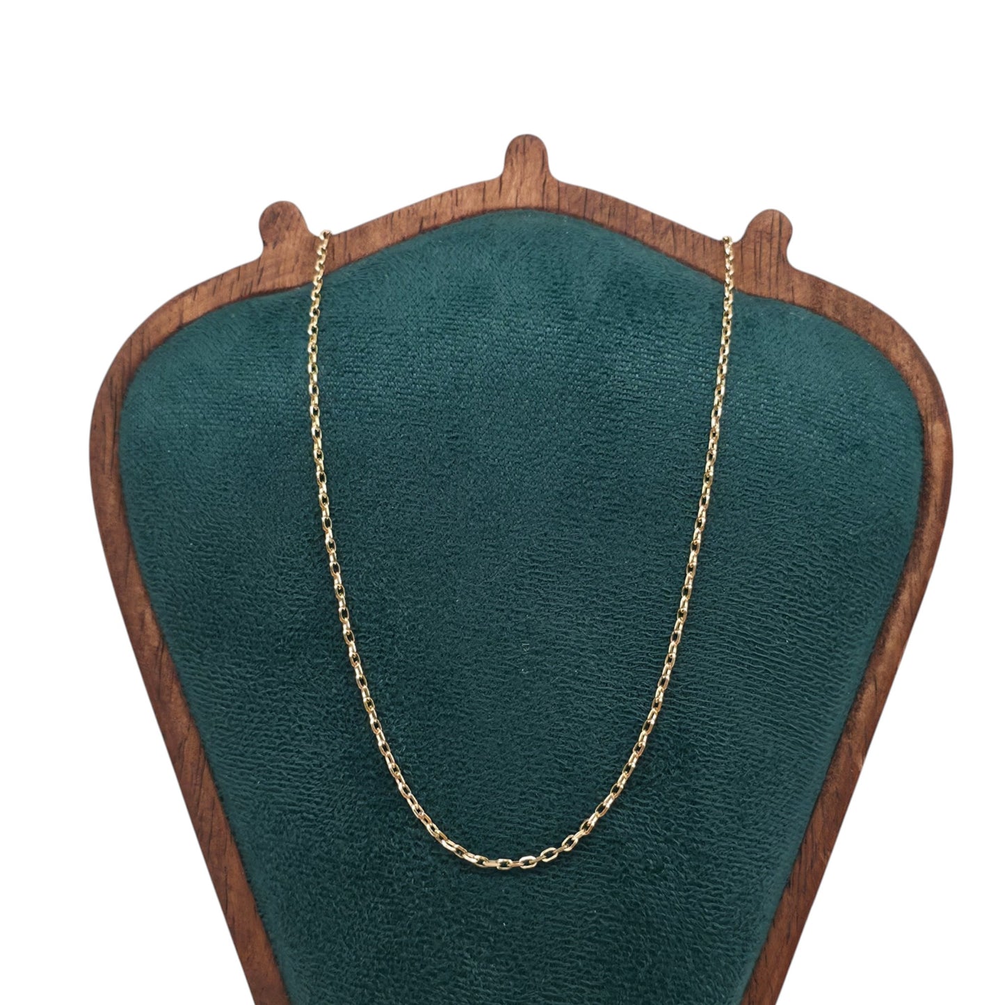 Unoaerre 9ct 375 Yellow Gold Cable Chain L 45.2 cm 2.8 g.