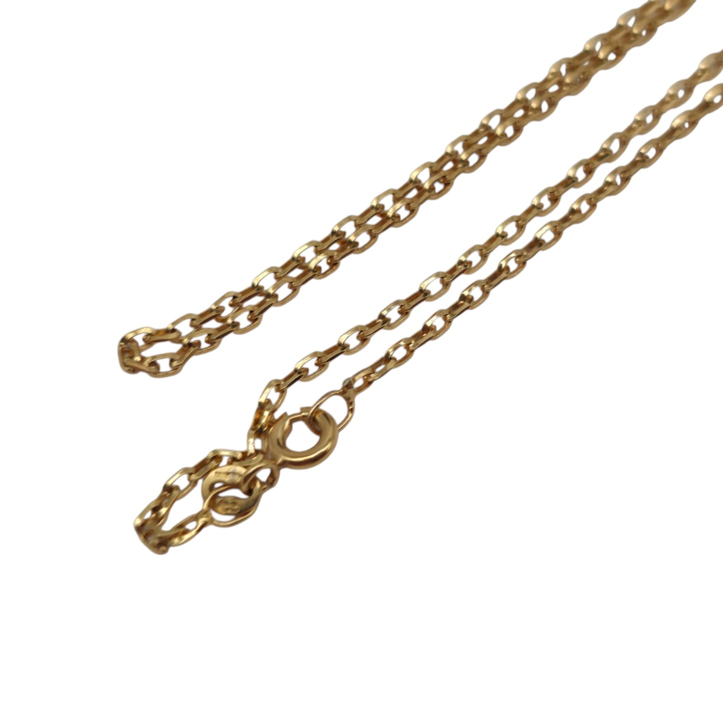 Unoaerre 9ct 375 Yellow Gold Cable Chain L 45.2 cm 2.8 g.