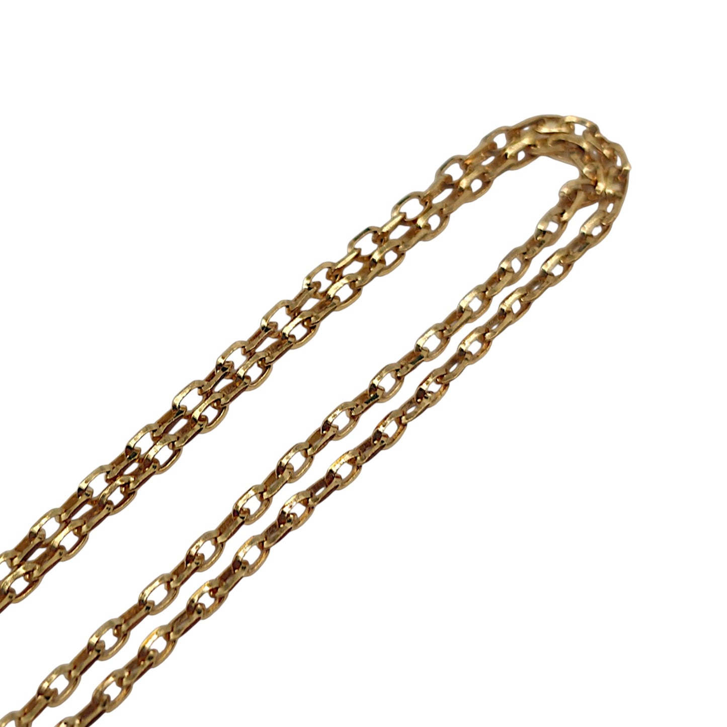 Unoaerre 9ct 375 Yellow Gold Cable Chain L 45.2 cm 2.8 g.