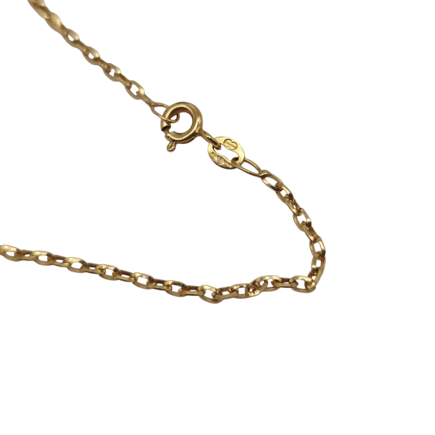 Unoaerre 9ct 375 Yellow Gold Cable Chain L 45.2 cm 2.8 g.