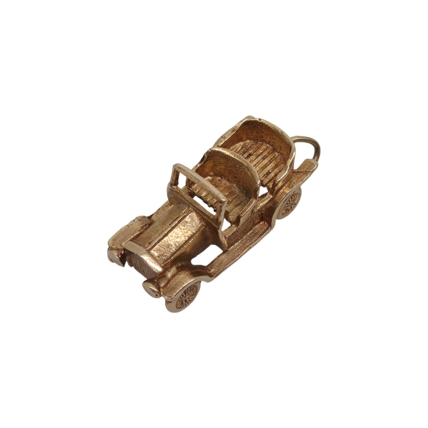 9ct 375 Yellow Gold Classic Car Charm 1969 L 2.3 cm 4.5 g.