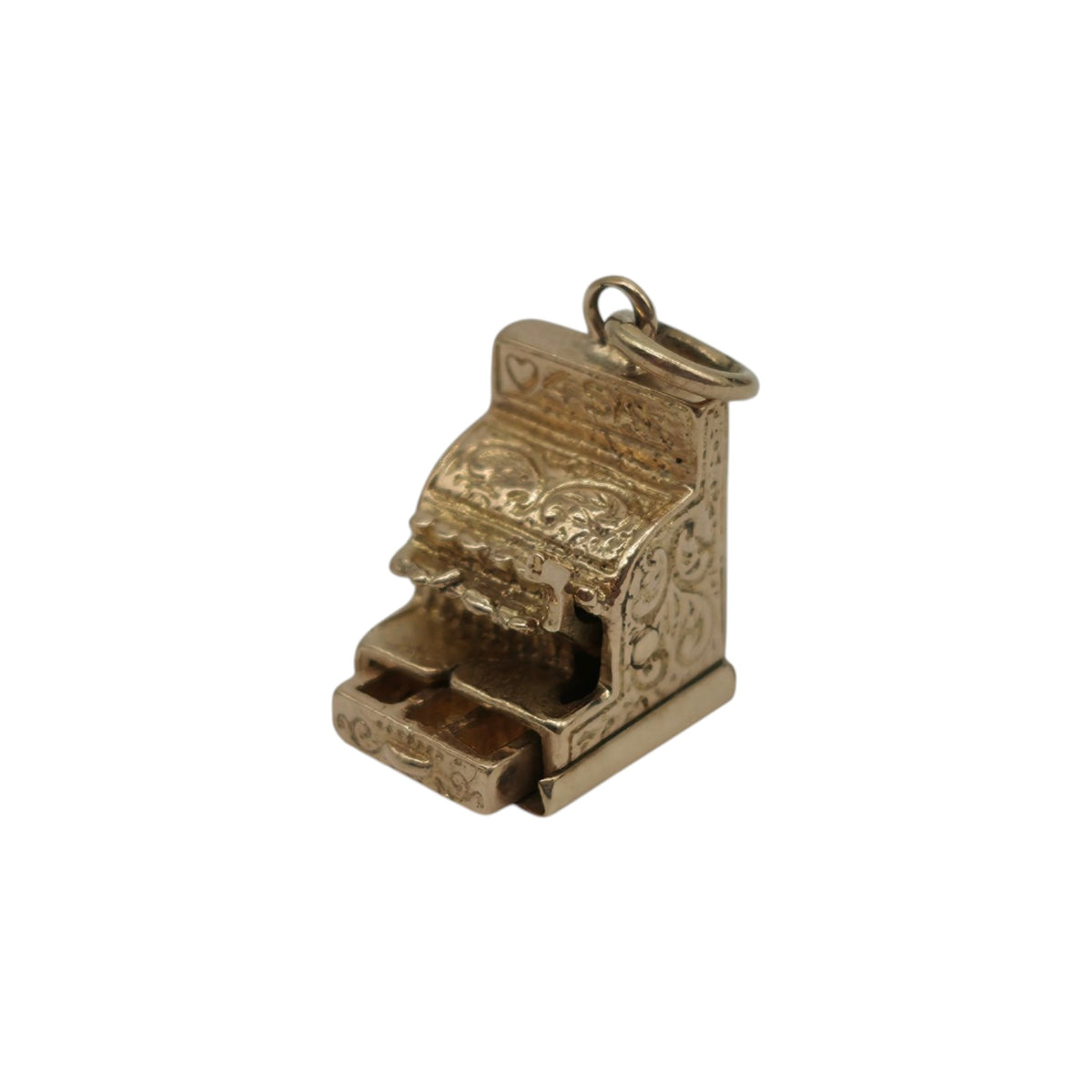 9ct 375 Yellow Gold "Love 4 Sale" Charm 1958 L 1.1 cm 3.5 g.