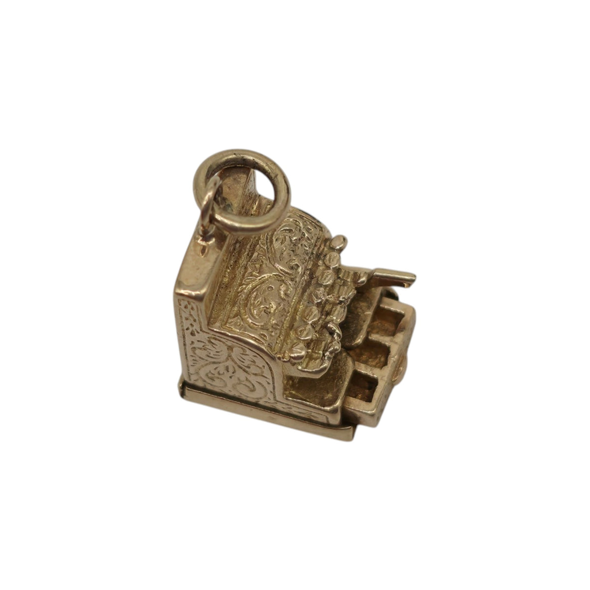 9ct 375 Yellow Gold "Love 4 Sale" Charm 1958 L 1.1 cm 3.5 g.