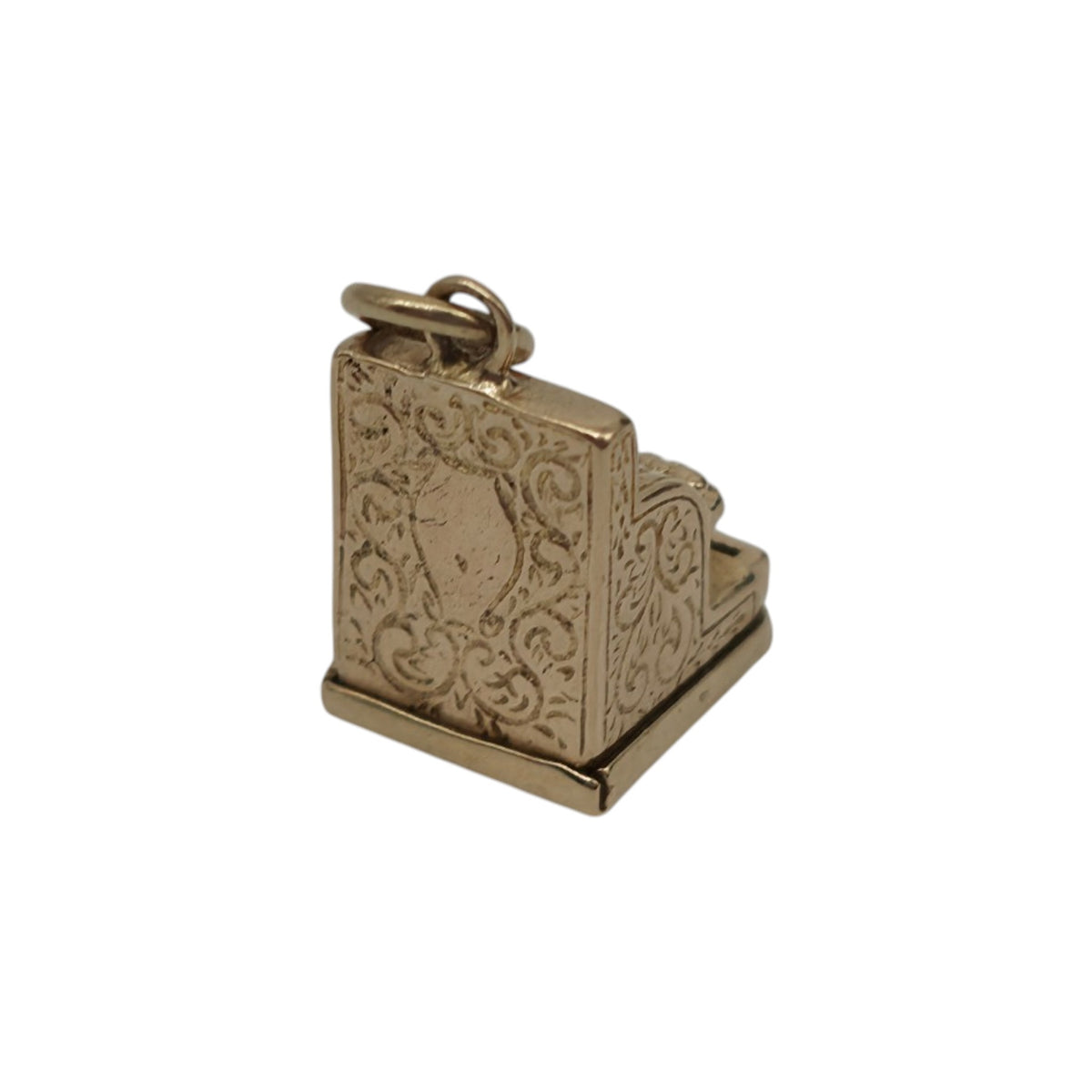 9ct 375 Yellow Gold "Love 4 Sale" Charm 1958 L 1.1 cm 3.5 g.