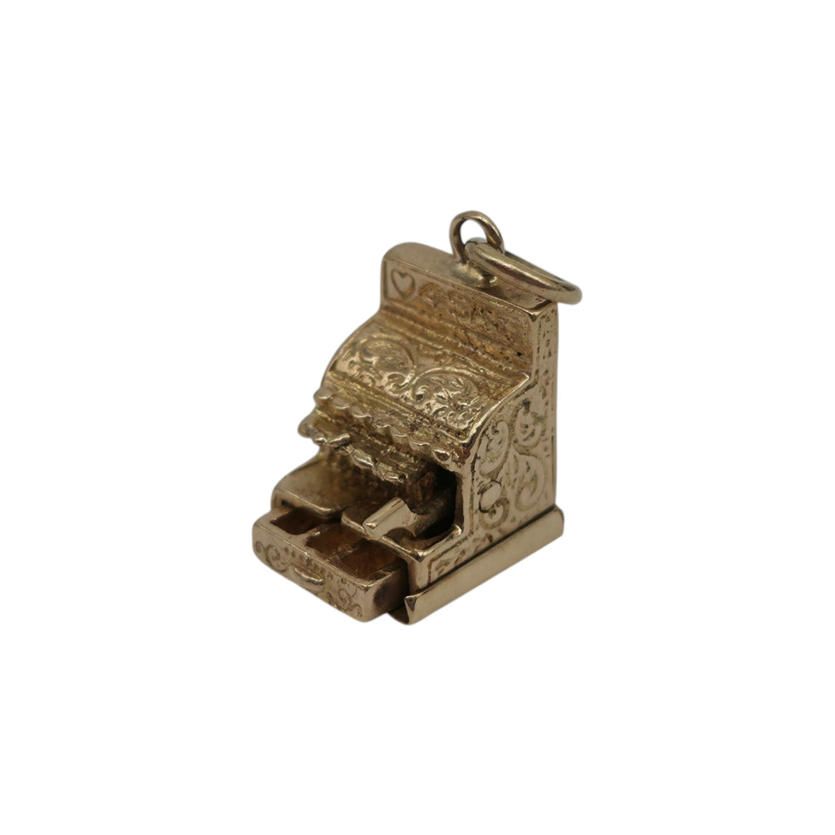 9ct 375 Yellow Gold "Love 4 Sale" Charm 1958 L 1.1 cm 3.5 g.