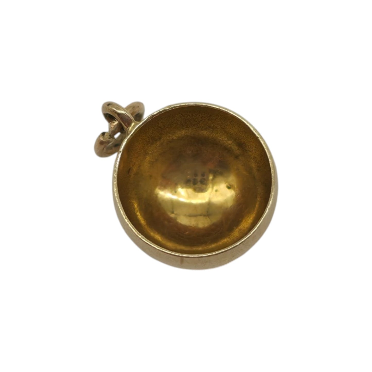 9ct 375 Yellow Gold Chalice Charm 1952 L 1.0 cm 0.9 g.