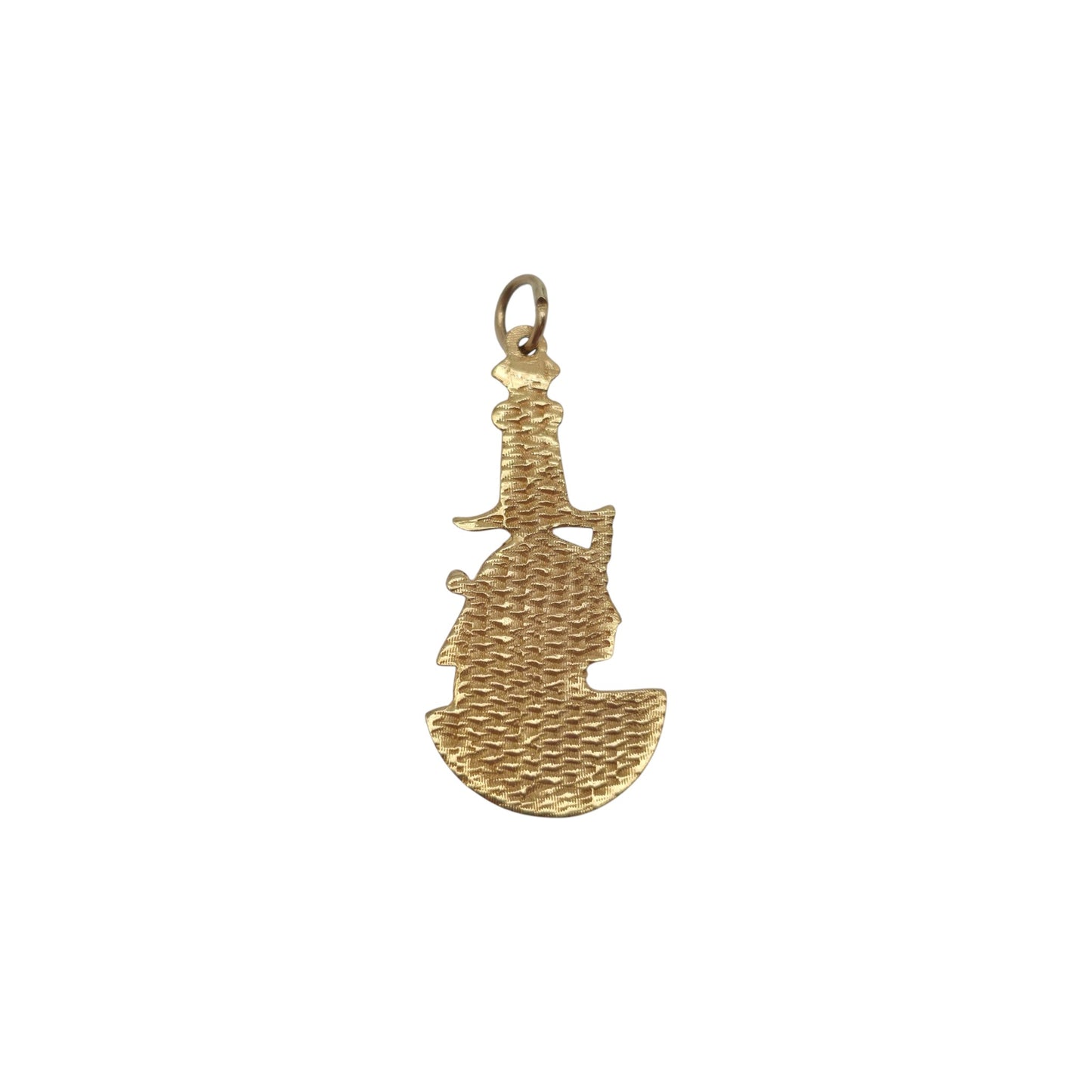 9ct Yellow Gold Cleopatra Charm L 2.9 cm 3.2 g.