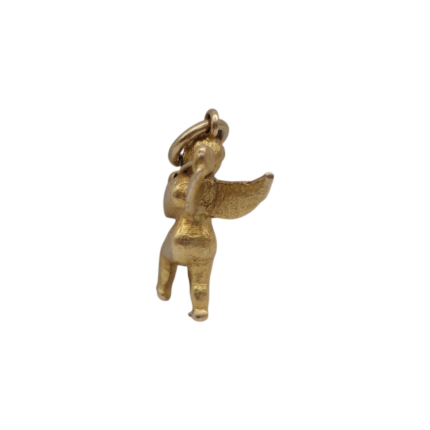 Unusual 9ct Yellow Gold Devil Charm c.1950's L 1.4 cm 1.9 g.