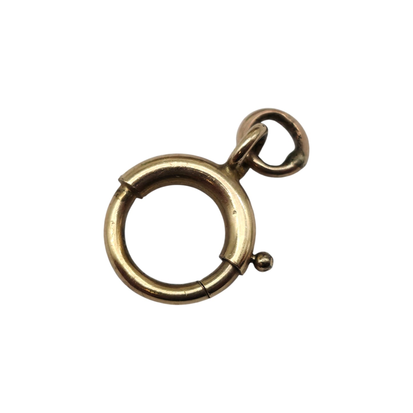 9ct Rose Gold Bolt Clasp L 1.1 cm 0.5 g.