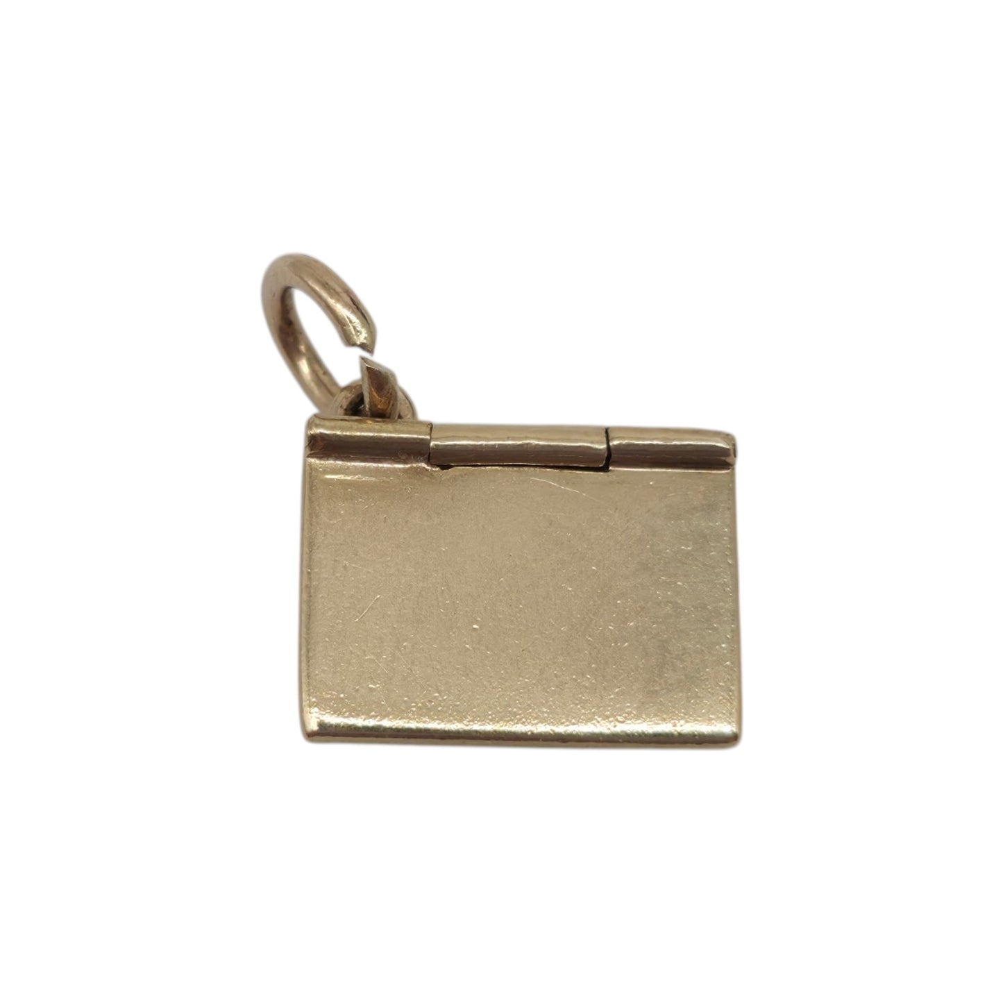 9ct 375イエローゴールド 封筒レターオープニングチャーム 1958年 L 1.2 cm 1.5 g