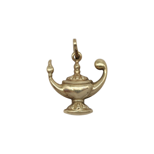 9ct 375 Yellow Gold Genie Lamp