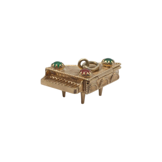 9ct gold Grand Piano Opening Charm