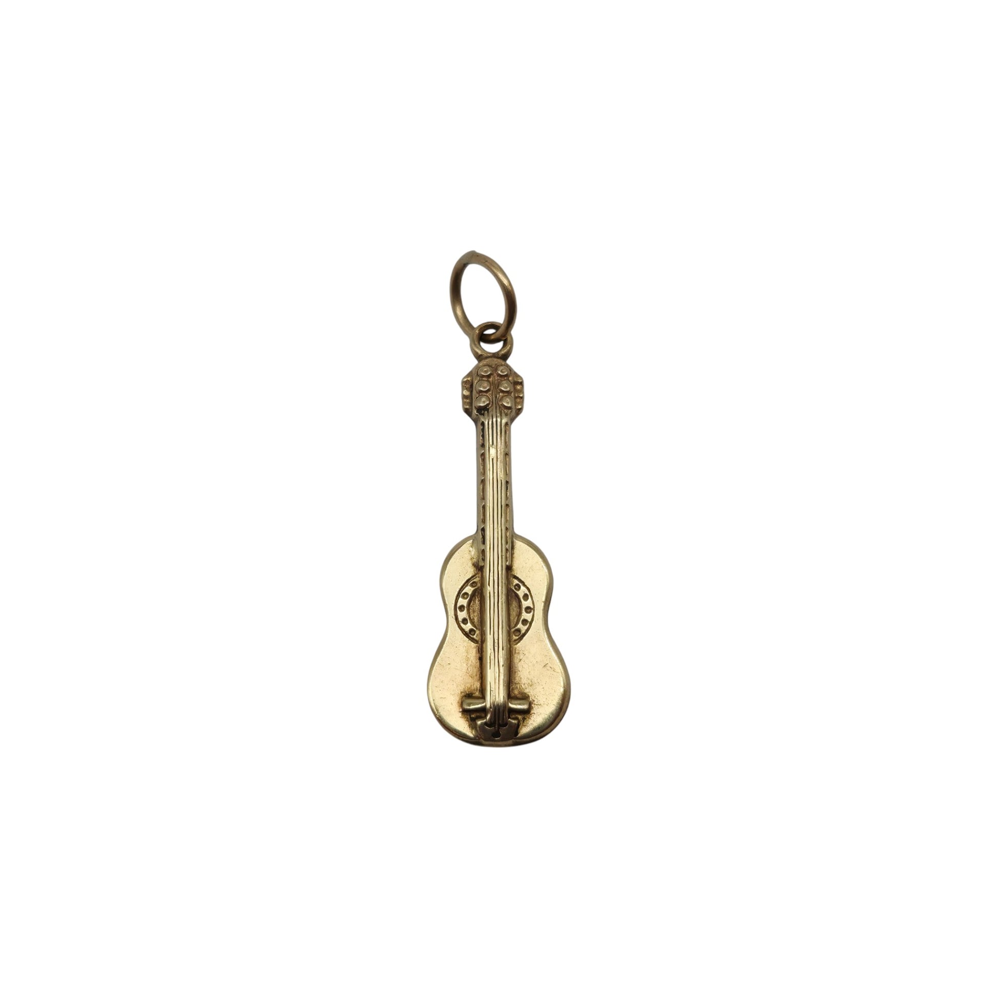 9ct Yellow Gold Guitar Charm