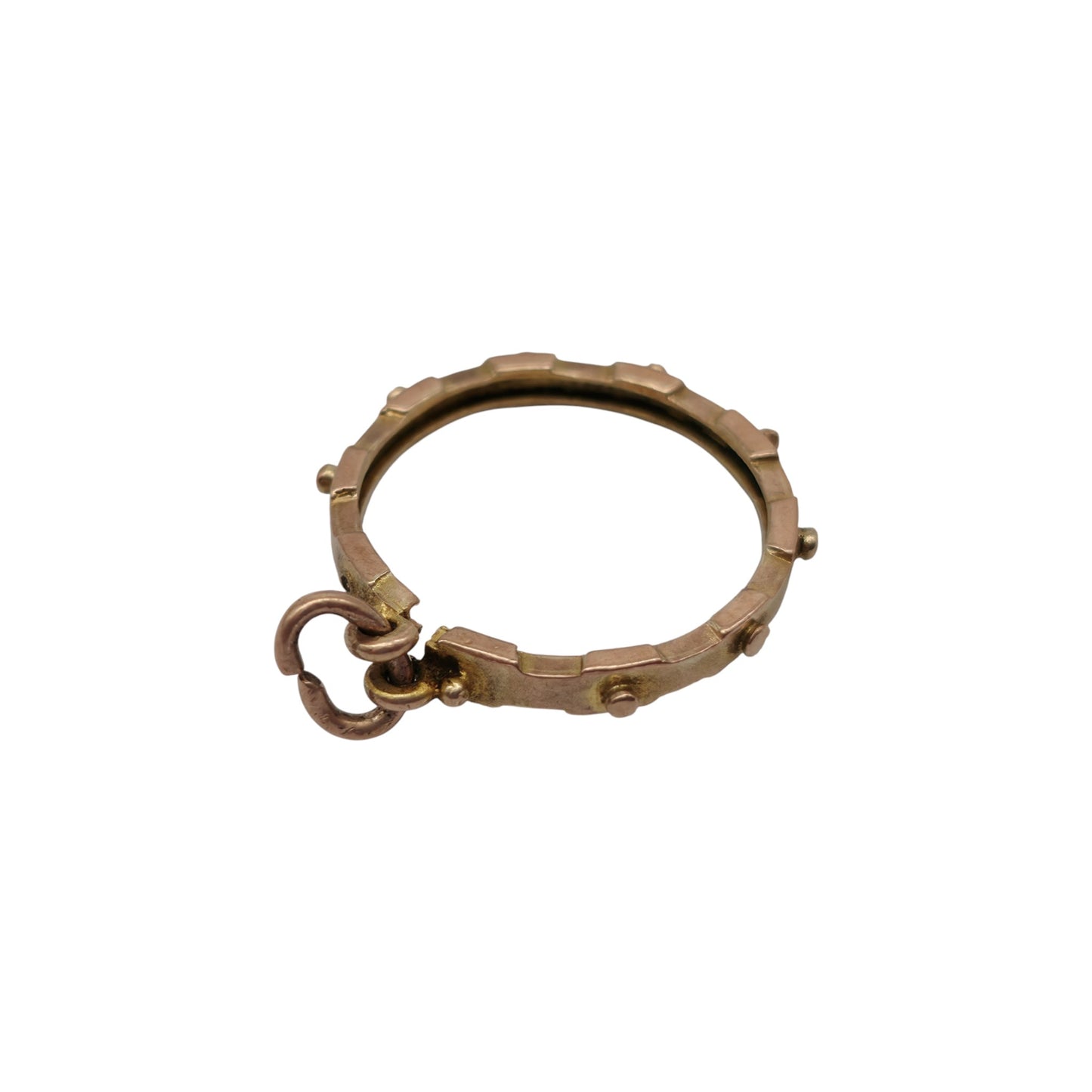 Antique 9ct Rose Gold Half Sovereign Coin Mount Pendant c.1900 L 2.1 cm 1.8 g.