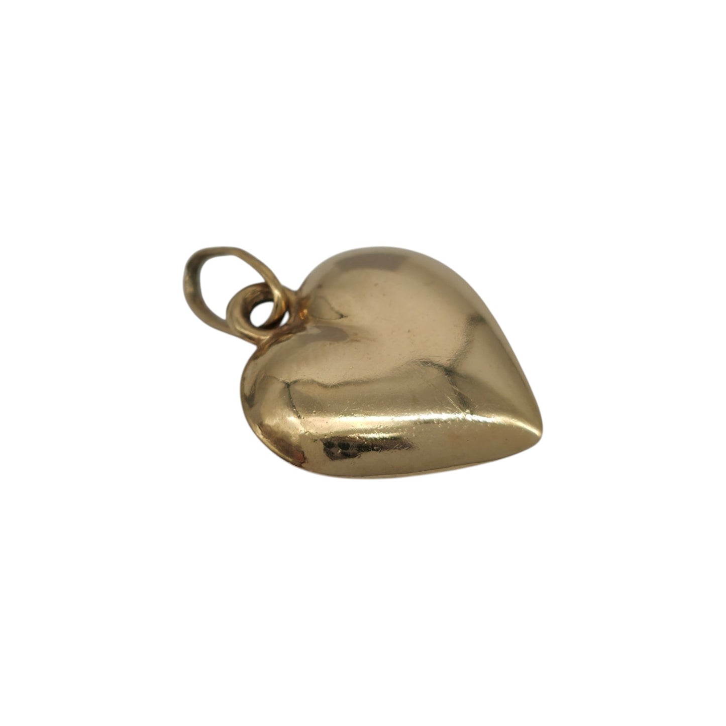 Unoaerre 9ct 375 Yellow Gold Heart Charm L 1.6 cm 1.8 g.
