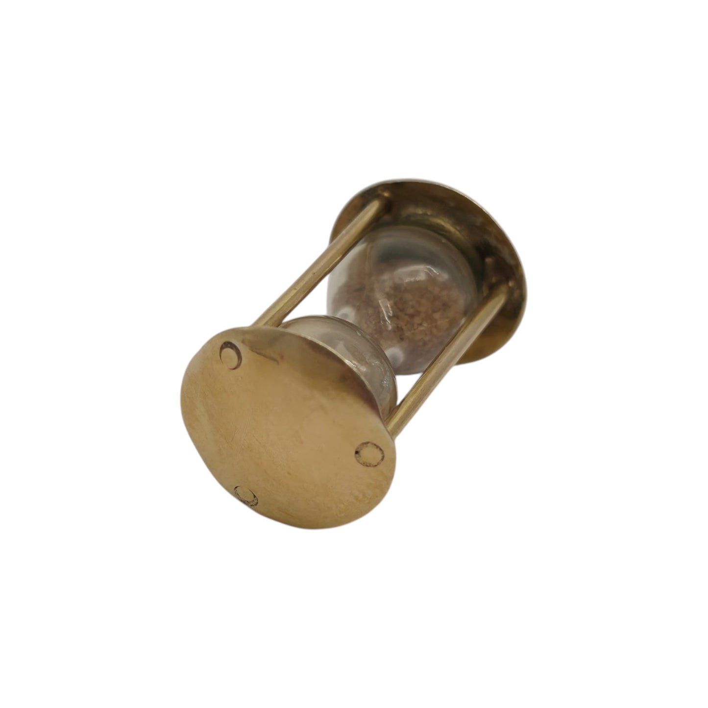 9ct Yellow Gold Hourglass Charm c.1960's L 1.6 cm 1.9 g.