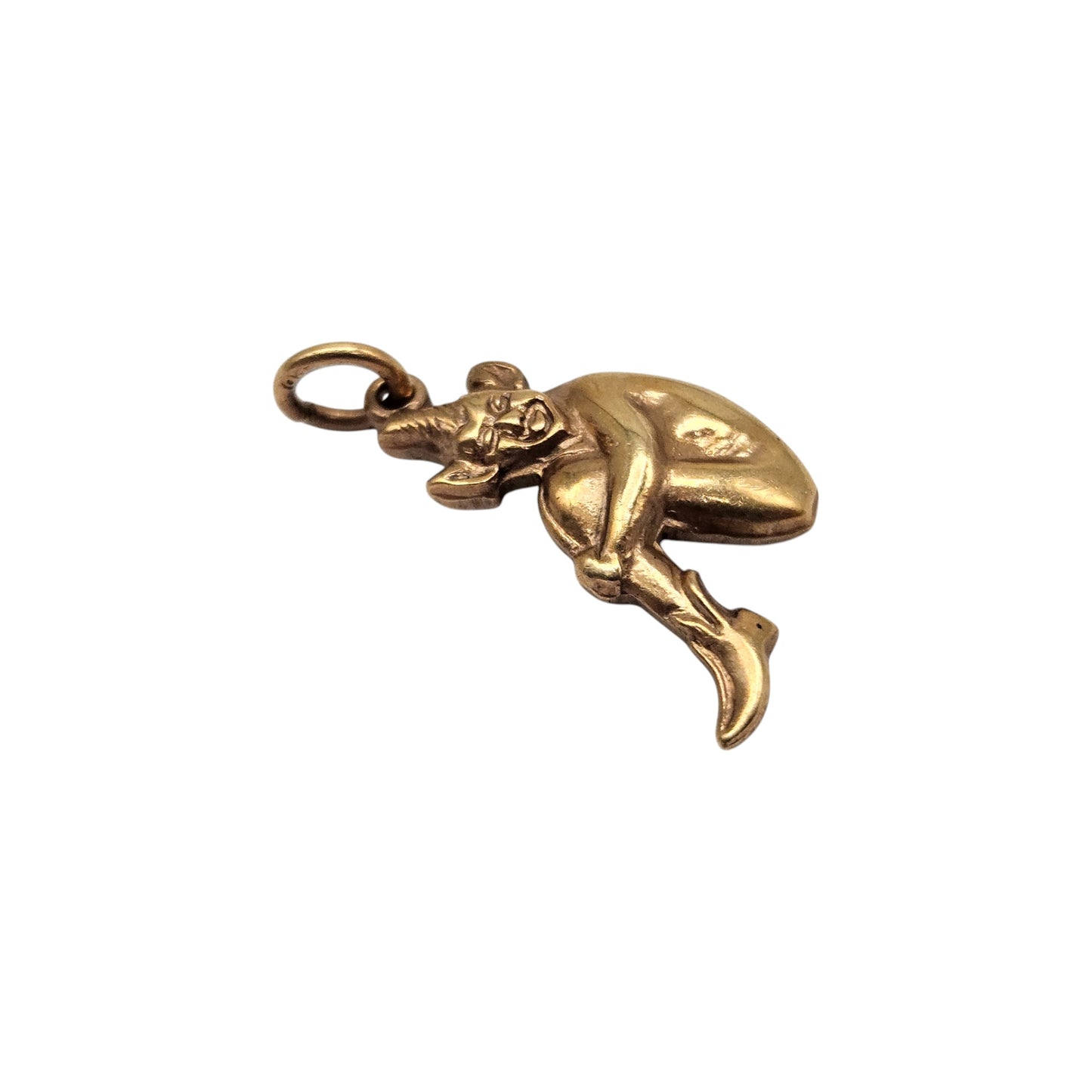 Antique 9ct Yellow Gold Imp Charm c.1900 L 1.5 cm 1.4 g.