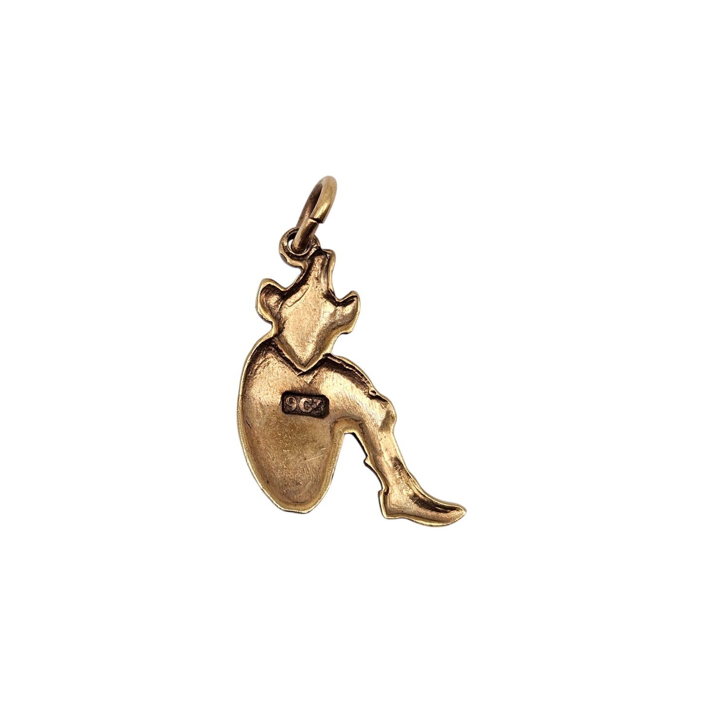 Antique 9ct Yellow Gold Imp Charm c.1900 L 1.5 cm 1.4 g.