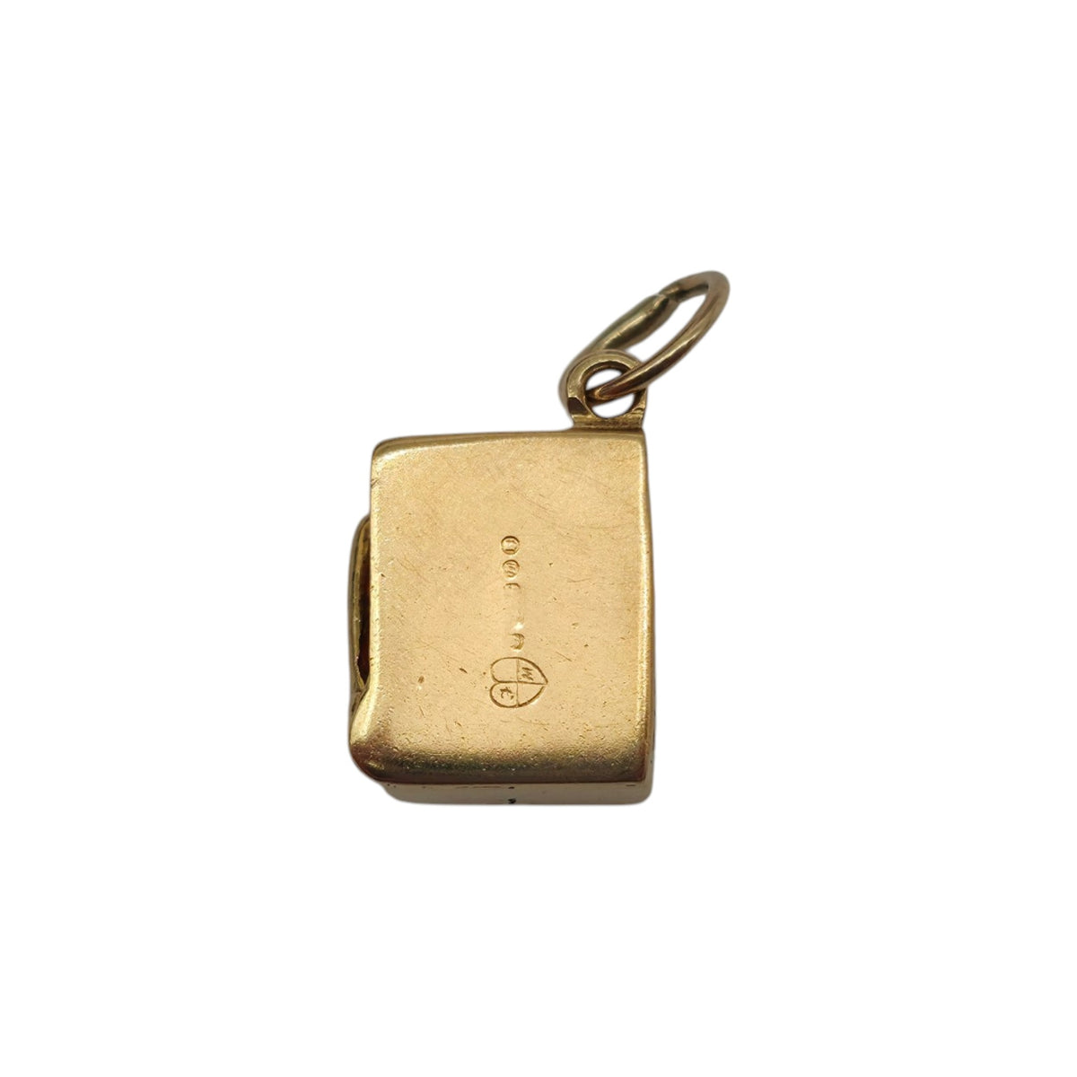 9ct 375 Yellow Gold Jackpot Charm 1968 L 1.0 cm 2.1 g.