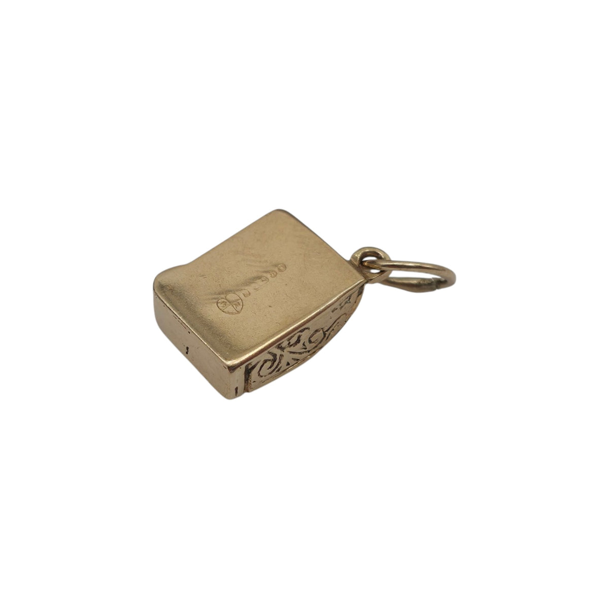 9ct 375 Yellow Gold Jackpot Charm 1968 L 1.0 cm 2.1 g.