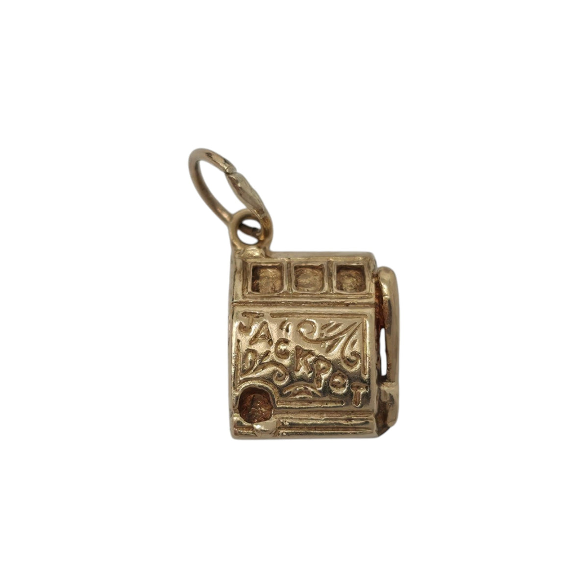 9ct 375 Yellow Gold Jackpot Charm 1968 L 1.0 cm 2.1 g.