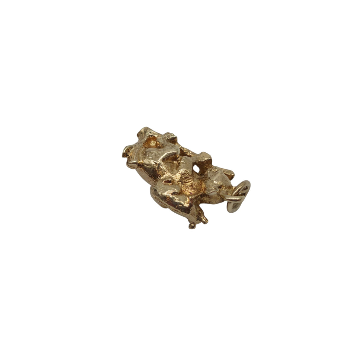 Cast 9ct Yellow Gold Koala Charm c.1960 L 1.7 cm 4.4 g.