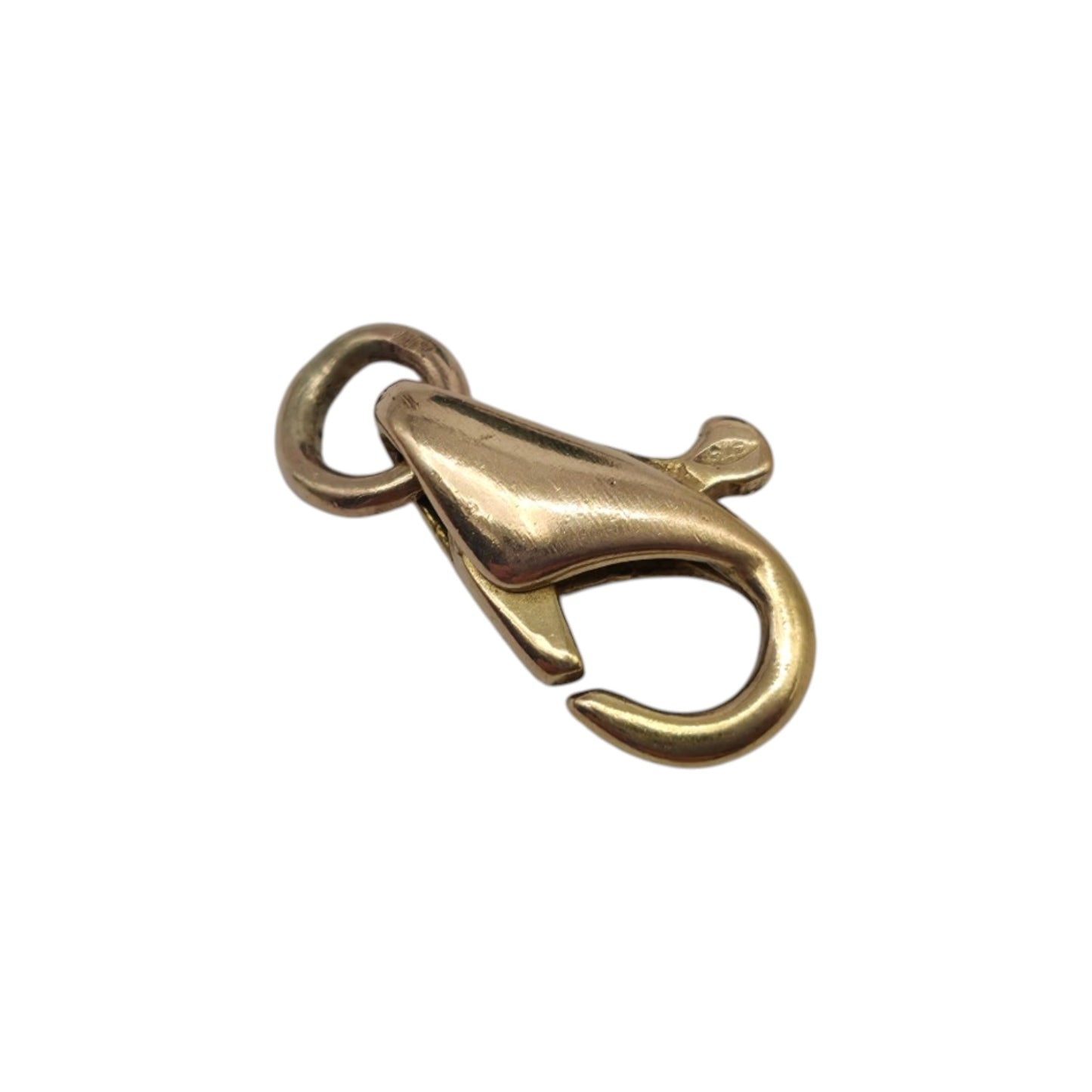 9ct 375 Yellow Gold Lobster Clasp L 1.1 cm 0.8 g.