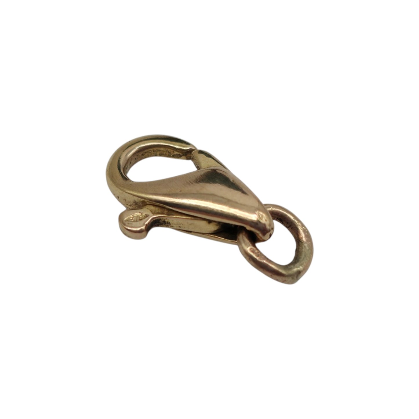 9ct 375 Yellow Gold Lobster Clasp L 1.1 cm 0.8 g.
