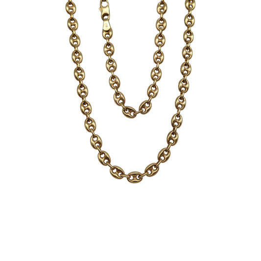 Unoaerre 9ct 375 Yellow Gold Mariner Chain L 61.0 cm 14.5 g.