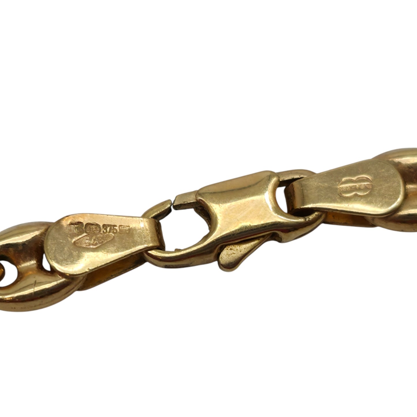 Unoaerre 9ct 375 Yellow Gold Mariner Chain L 61.0 cm 14.5 g.
