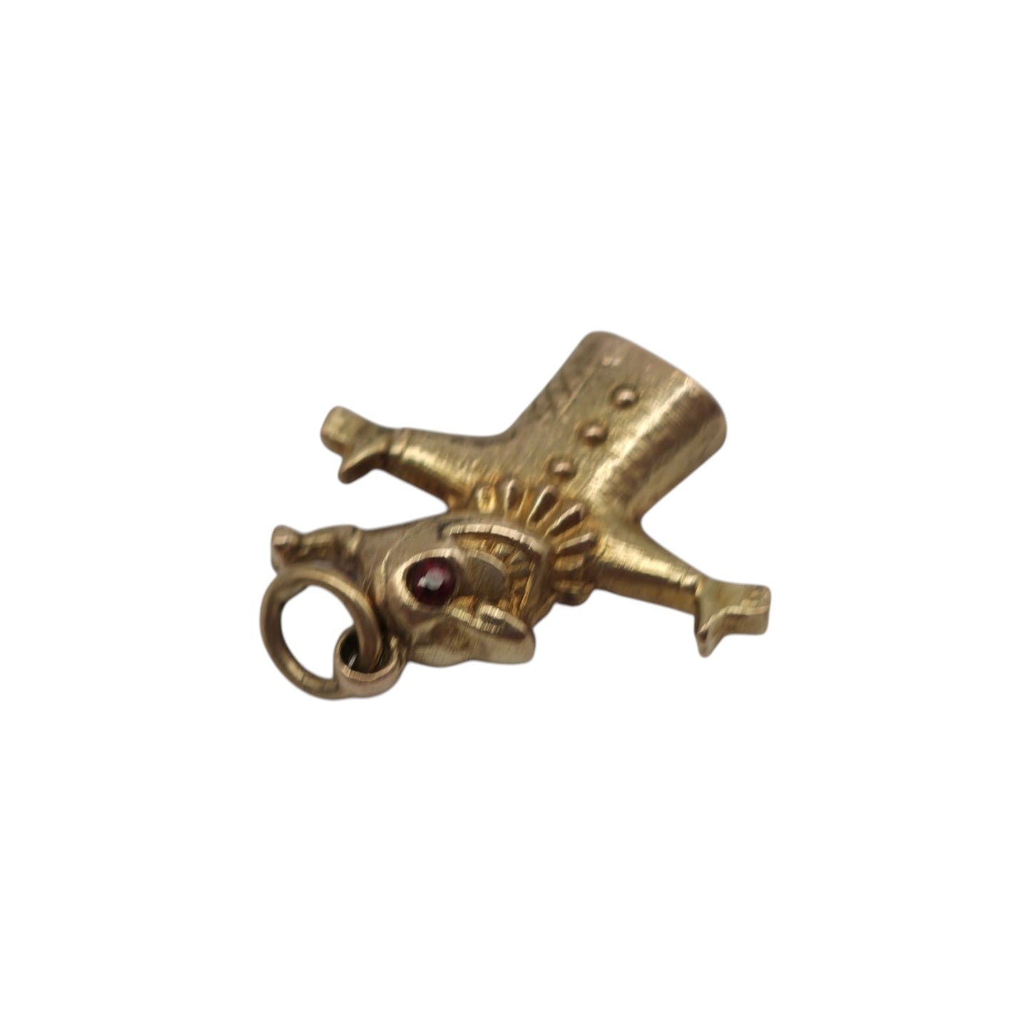 9ct 375 Yellow Gold Mr Punch Charm c.1960's L 1.6 cm 2.9 g.