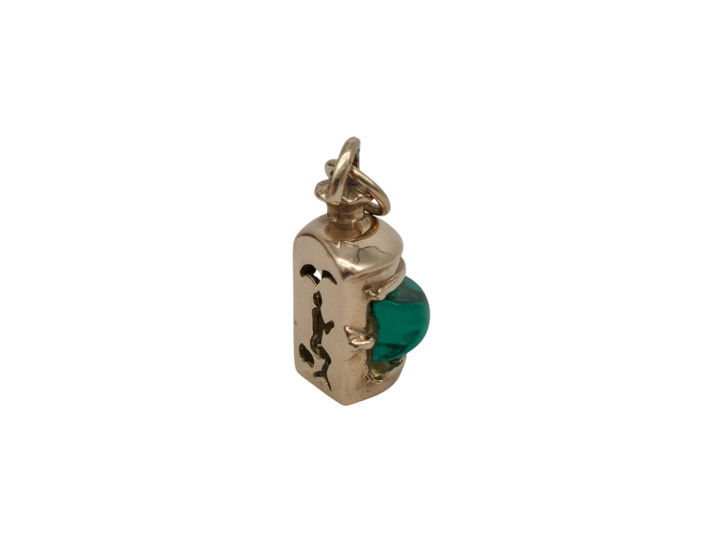 9ct 375 イエローゴールド 右舷灯 1978年 L 1.7 cm 2.2 g