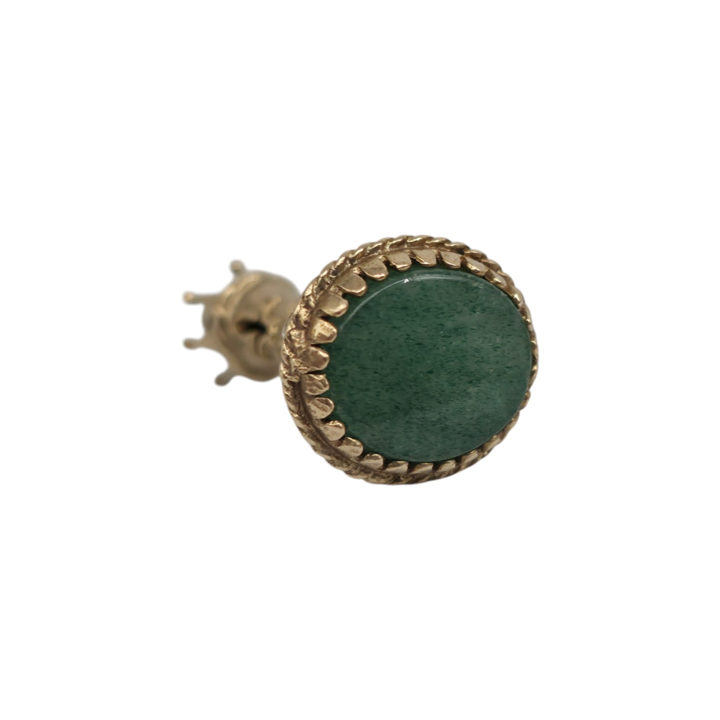 9ct 375 Yellow Gold Queen Chess Piece Charm 1970 L 3.1 cm 6.8 g.