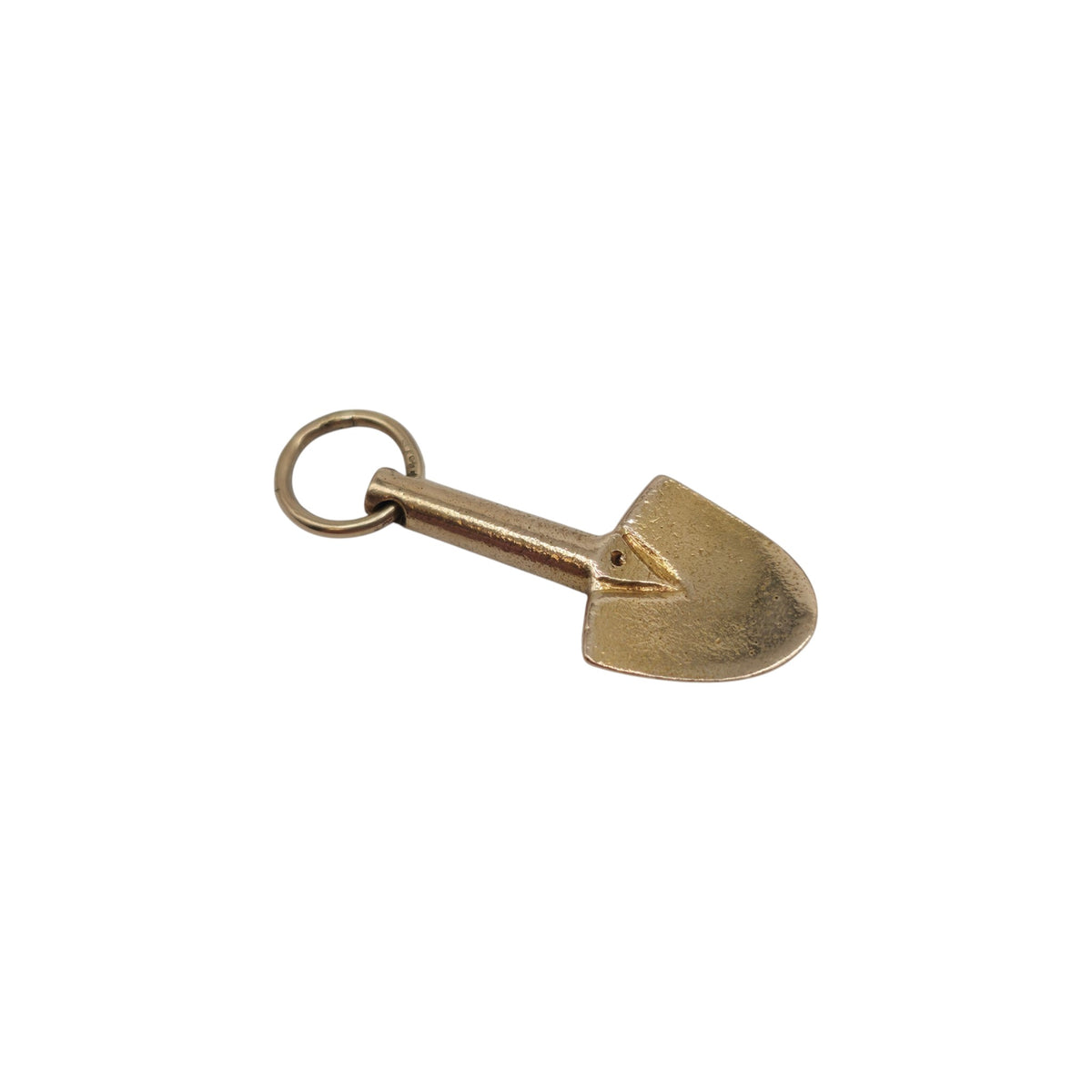 Antique 9ct Yellow Gold Trowel Charm c.1920 L 2.3 cm 2.9 g.