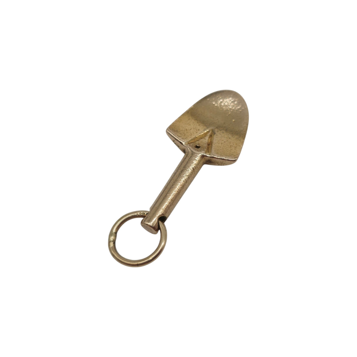 Antique 9ct Yellow Gold Trowel Charm c.1920 L 2.3 cm 2.9 g.