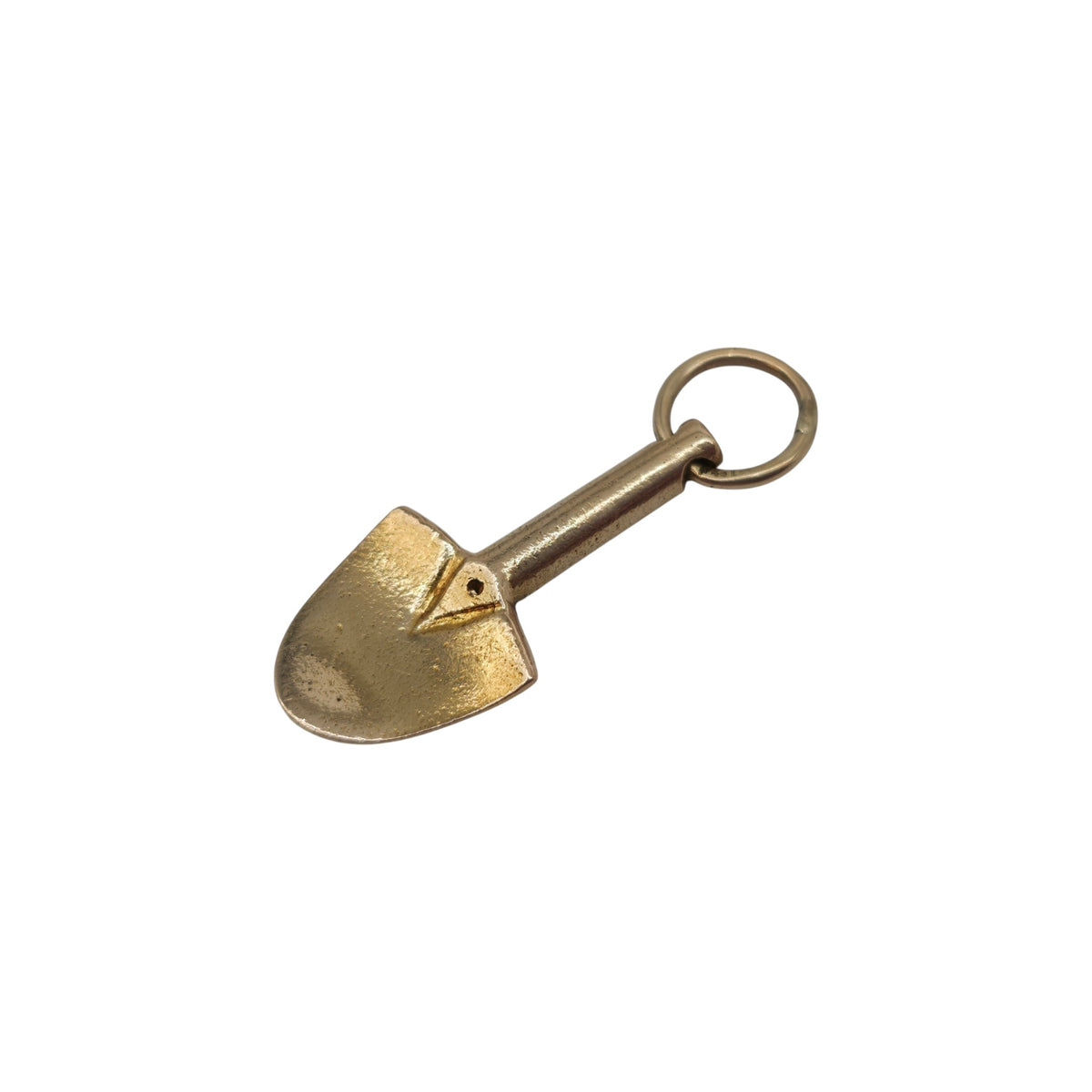 Antique 9ct Yellow Gold Trowel Charm c.1920 L 2.3 cm 2.9 g.