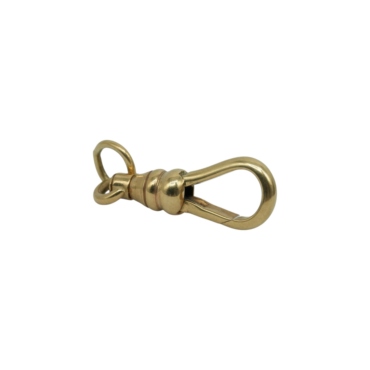 9ct Yellow Gold Swivel Dog Clip L 2.0 cm 1.4 g.