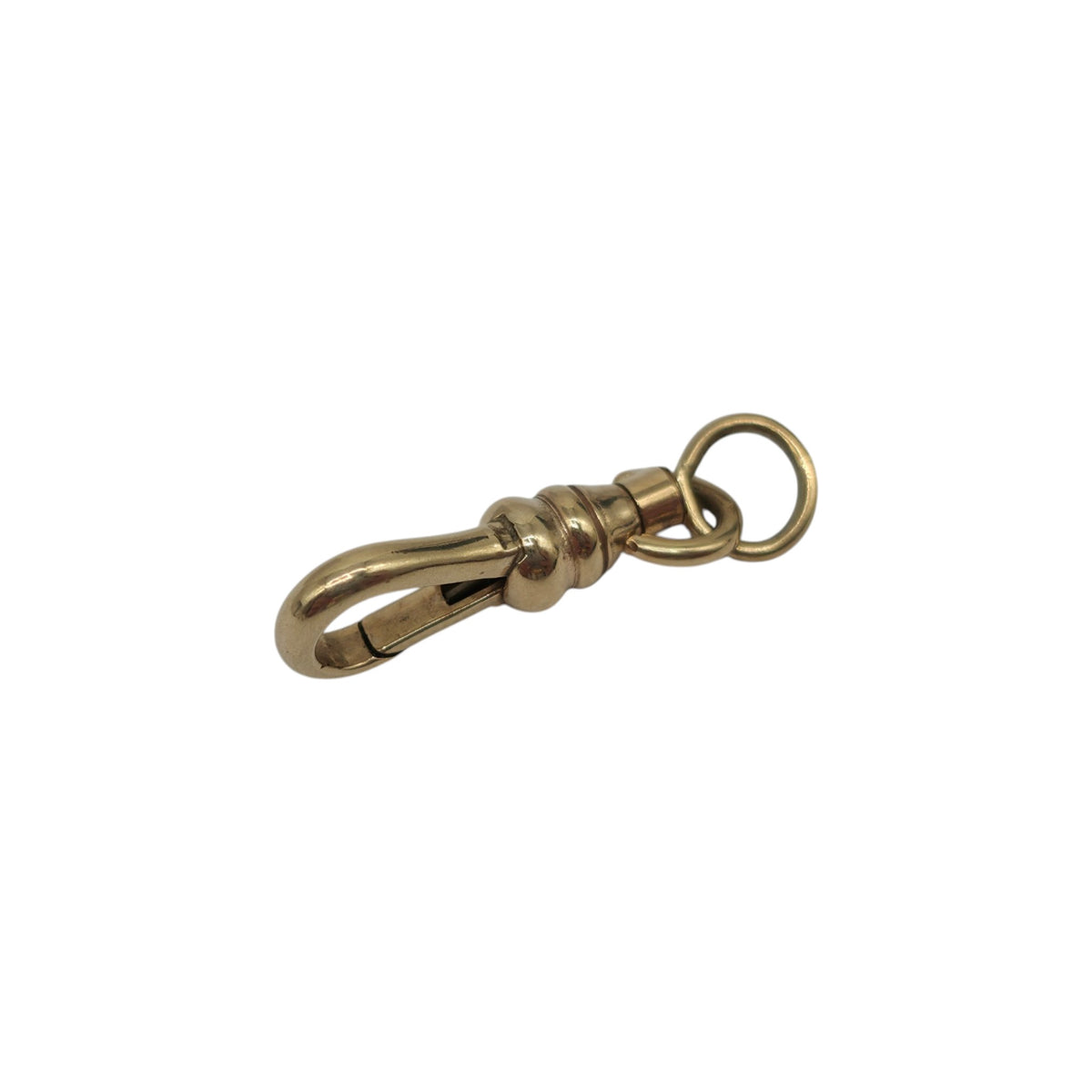 9ct Yellow Gold Swivel Dog Clip L 2.0 cm 1.4 g.